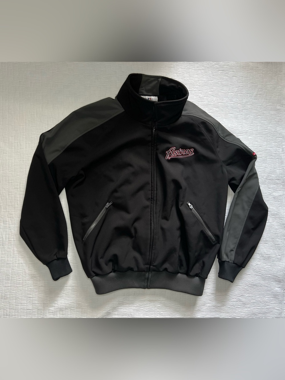 Genuine Merchandise Black & Gray Astros Bomber Jacket